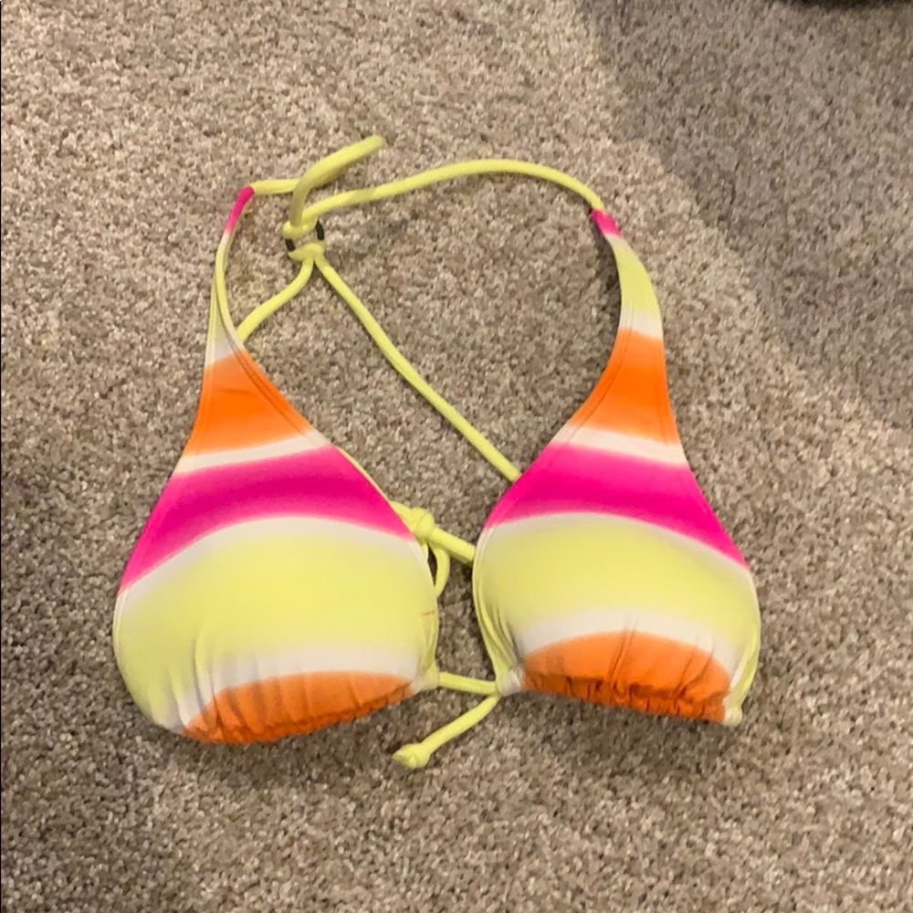 Multicolor bikini top